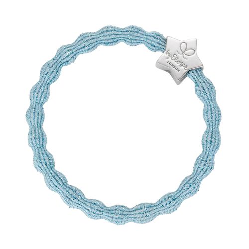 Hairband - Metallic SIlver Star Sky Blue